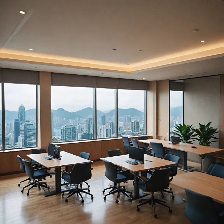 Hong Kong WeWork 5-6 person office options for media coworking in hotels