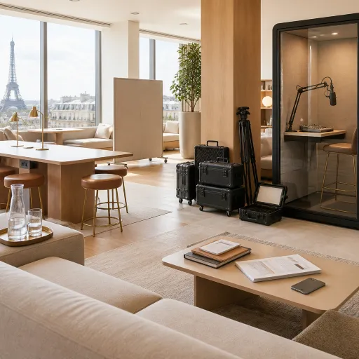 How media coworking in hotels is redefining the business stay in Paris
